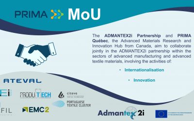 Admantex2i and PRIMA Québec are new partners